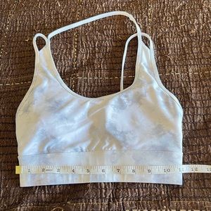 Marble Print Sports Bra